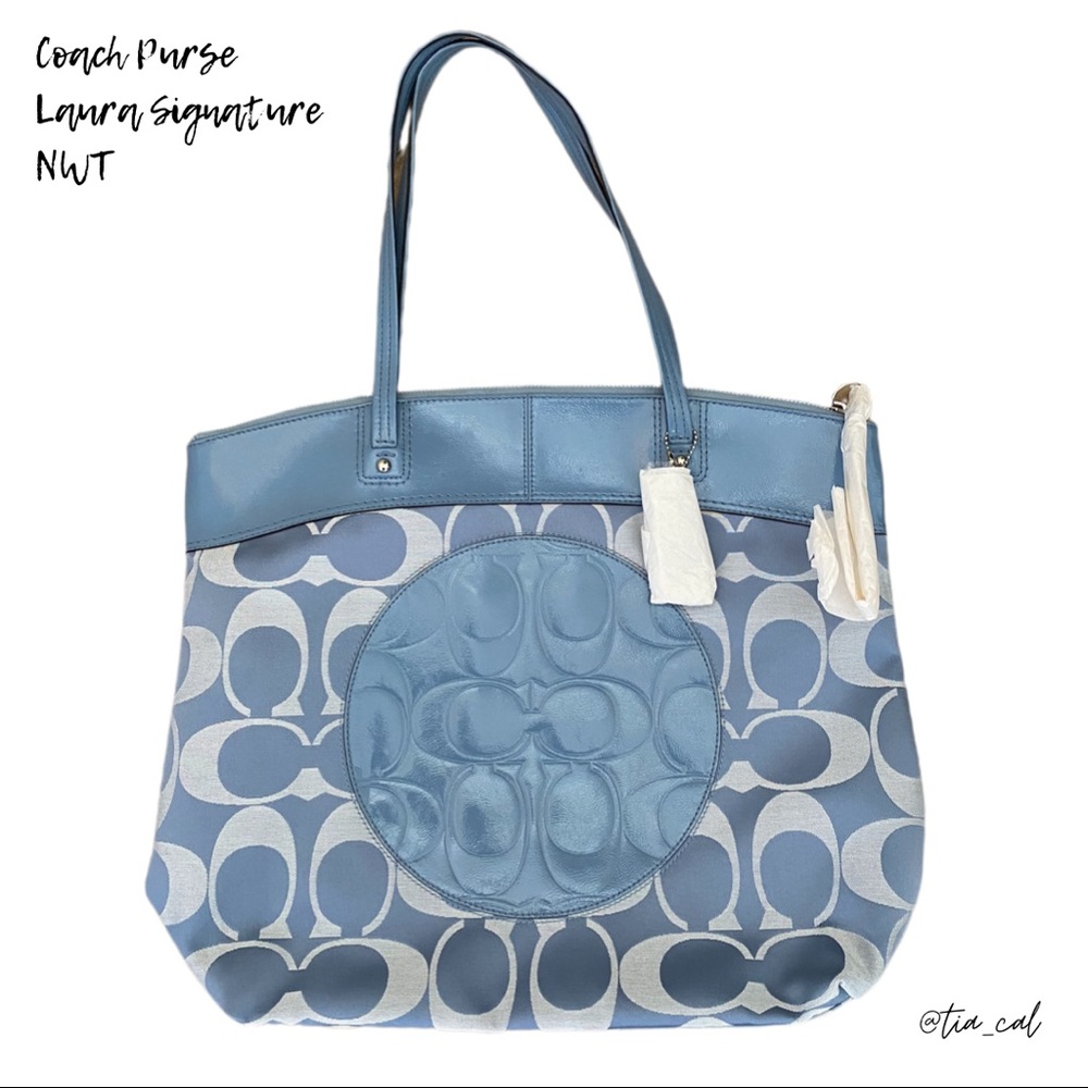 Laura Signature Coach Purse NWT